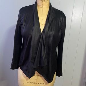 Black spandex jacket xl